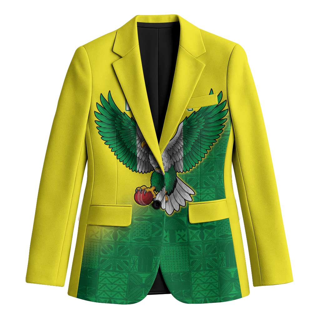Nigeria Cricket Custom Blazer Najeriya Angry Eagle Flag Motif - Wonder Print Shop