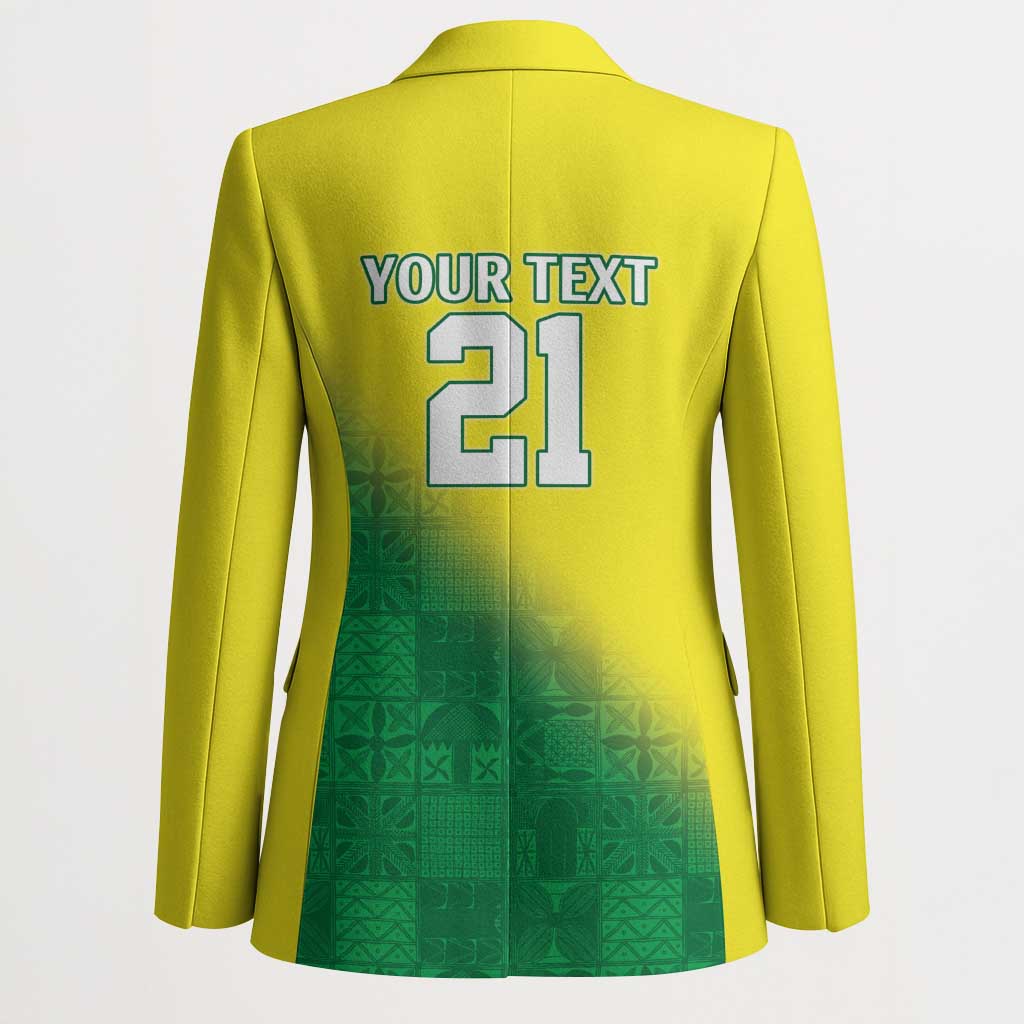 Nigeria Cricket Custom Blazer Najeriya Angry Eagle Flag Motif - Wonder Print Shop