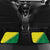 Nigeria Cricket Custom Car Mats Najeriya Angry Eagle Flag Motif - Wonder Print Shop