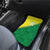 Nigeria Cricket Custom Car Mats Najeriya Angry Eagle Flag Motif - Wonder Print Shop
