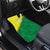 Nigeria Cricket Custom Car Mats Najeriya Angry Eagle Flag Motif - Wonder Print Shop
