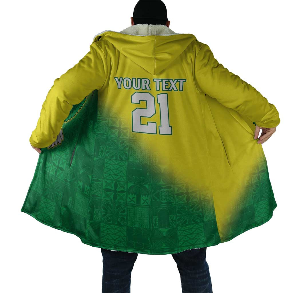 Nigeria Cricket Custom Cloak Najeriya Angry Eagle Flag Motif - Wonder Print Shop