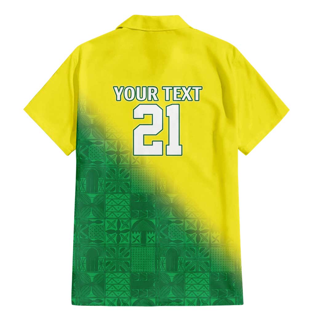 Nigeria Cricket Custom Family Matching Mermaid Dress and Hawaiian Shirt Najeriya Angry Eagle Flag Motif - Wonder Print Shop