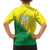 Nigeria Cricket Custom Family Matching Puletasi and Hawaiian Shirt Najeriya Angry Eagle Flag Motif - Wonder Print Shop