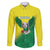 Nigeria Cricket Custom Family Matching Puletasi and Hawaiian Shirt Najeriya Angry Eagle Flag Motif - Wonder Print Shop