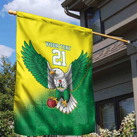 Nigeria Cricket Custom Garden Flag Najeriya Angry Eagle Flag Motif - Wonder Print Shop