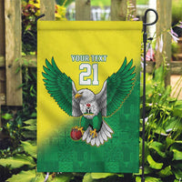 Nigeria Cricket Custom Garden Flag Najeriya Angry Eagle Flag Motif - Wonder Print Shop