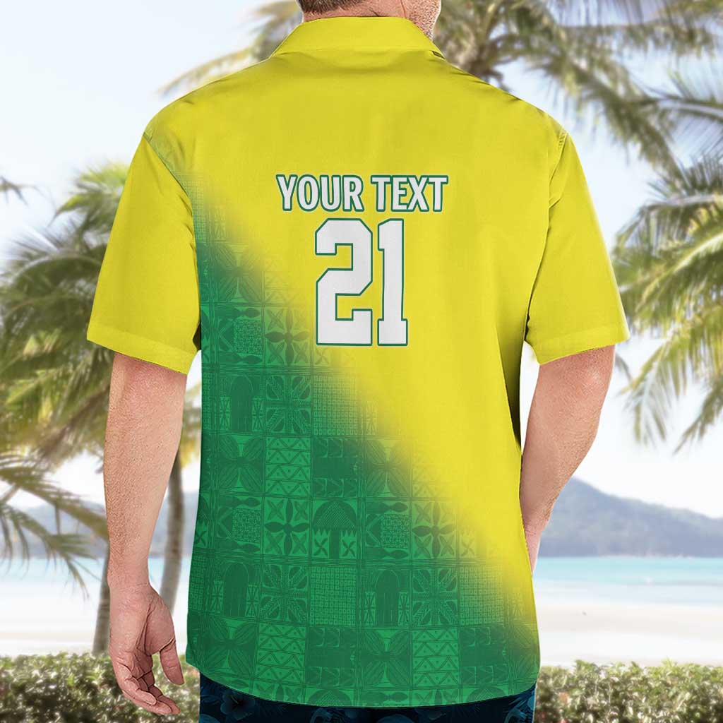 Nigeria Cricket Custom Hawaiian Shirt Najeriya Angry Eagle Flag Motif - Wonder Print Shop