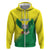 Nigeria Cricket Custom Hoodie Najeriya Angry Eagle Flag Motif - Wonder Print Shop
