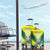 Nigeria Cricket Custom Luggage Cover Najeriya Angry Eagle Flag Motif - Wonder Print Shop