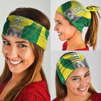 Nigeria Cricket Custom Neck Gaiter Najeriya Angry Eagle Flag Motif - Wonder Print Shop