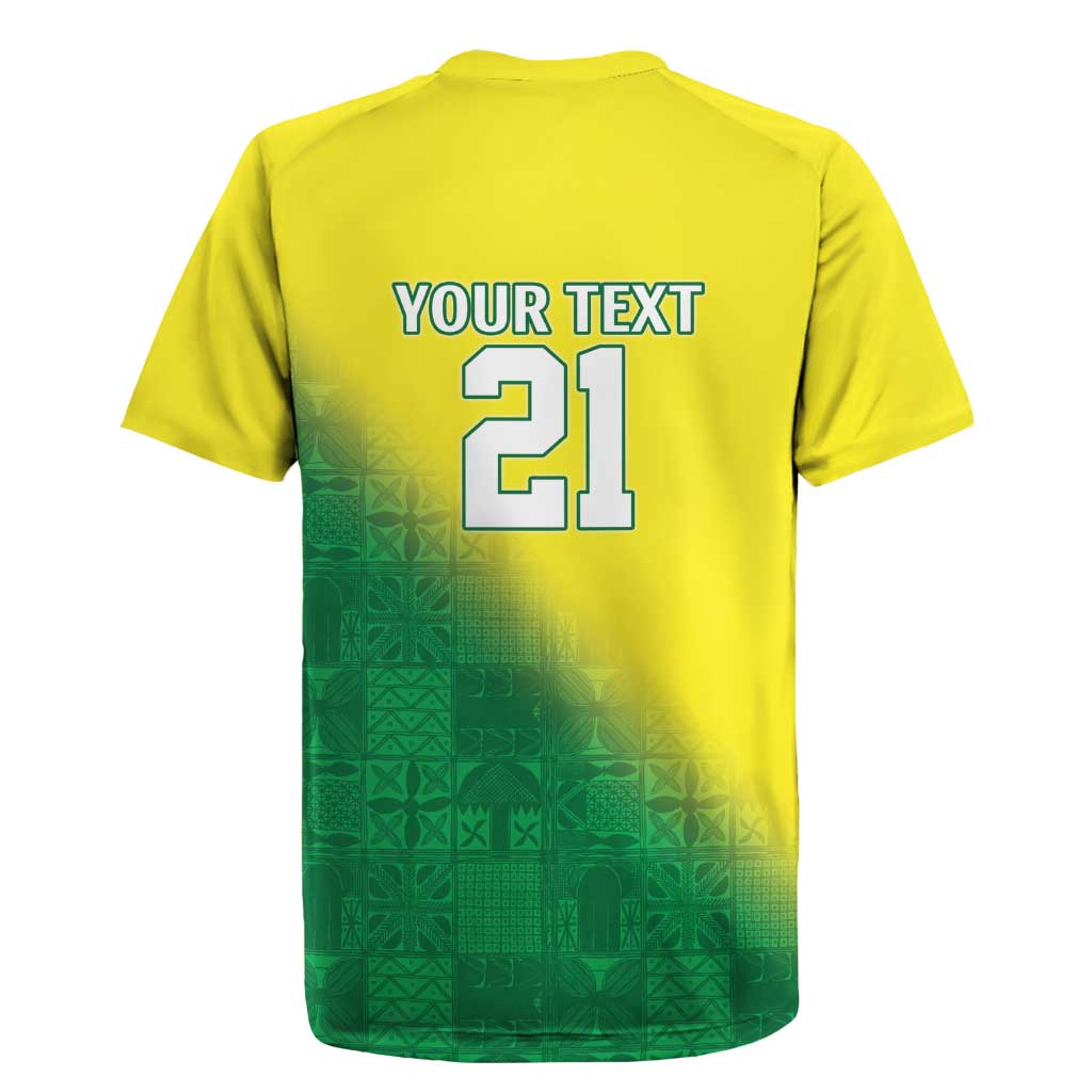 Nigeria Cricket Custom Rugby Jersey Najeriya Angry Eagle Flag Motif - Wonder Print Shop