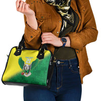 Nigeria Cricket Custom Shoulder Handbag Najeriya Angry Eagle Flag Motif - Wonder Print Shop