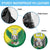 Nigeria Cricket Custom Spare Tire Cover Najeriya Angry Eagle Flag Motif - Wonder Print Shop