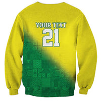 Nigeria Cricket Custom Sweatshirt Najeriya Angry Eagle Flag Motif - Wonder Print Shop