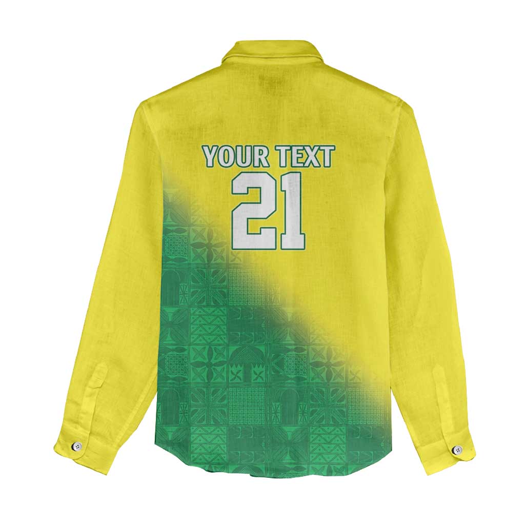 Nigeria Cricket Custom Women Casual Shirt Najeriya Angry Eagle Flag Motif - Wonder Print Shop