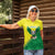 Nigeria Cricket Custom Women Polo Shirt Najeriya Angry Eagle Flag Motif - Wonder Print Shop