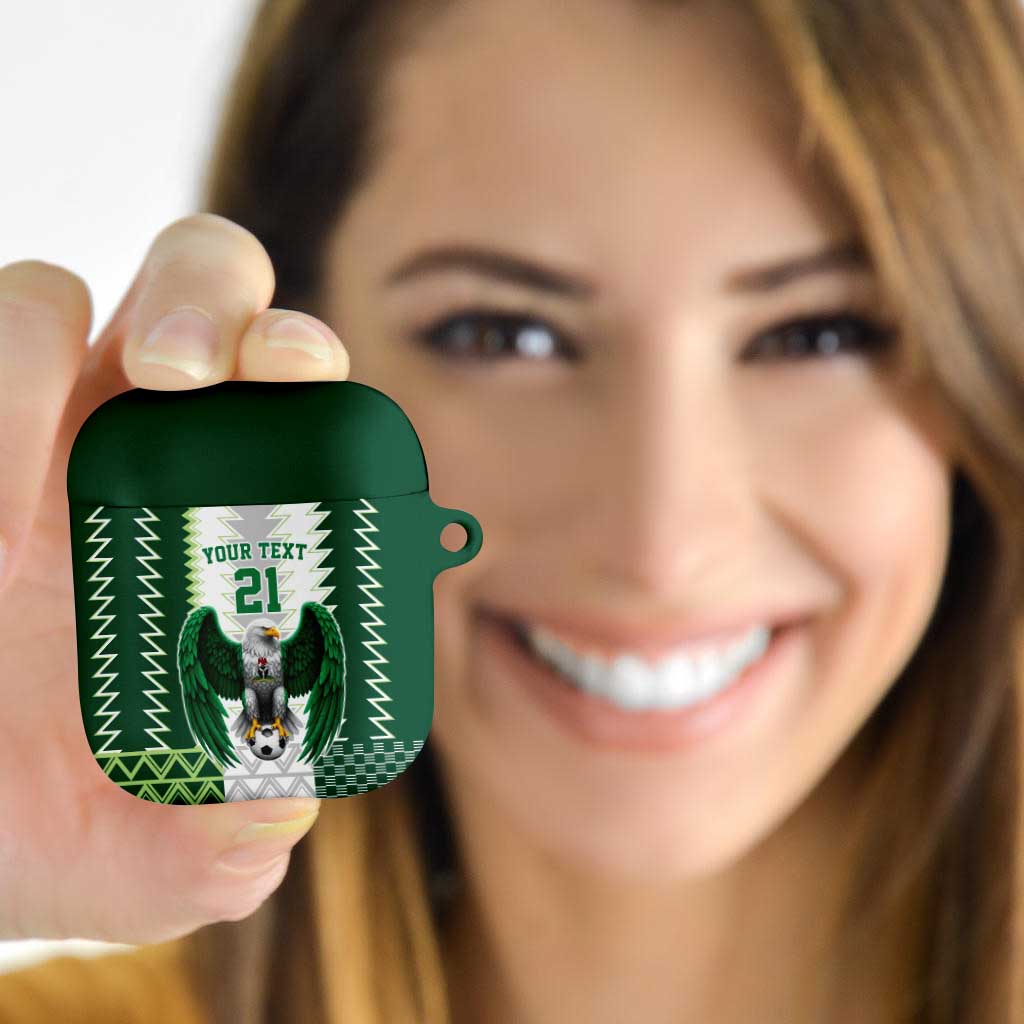 Nigeria Football Custom AirPods Case Classic 20-21 Home Jersey - Wonder Print Shop