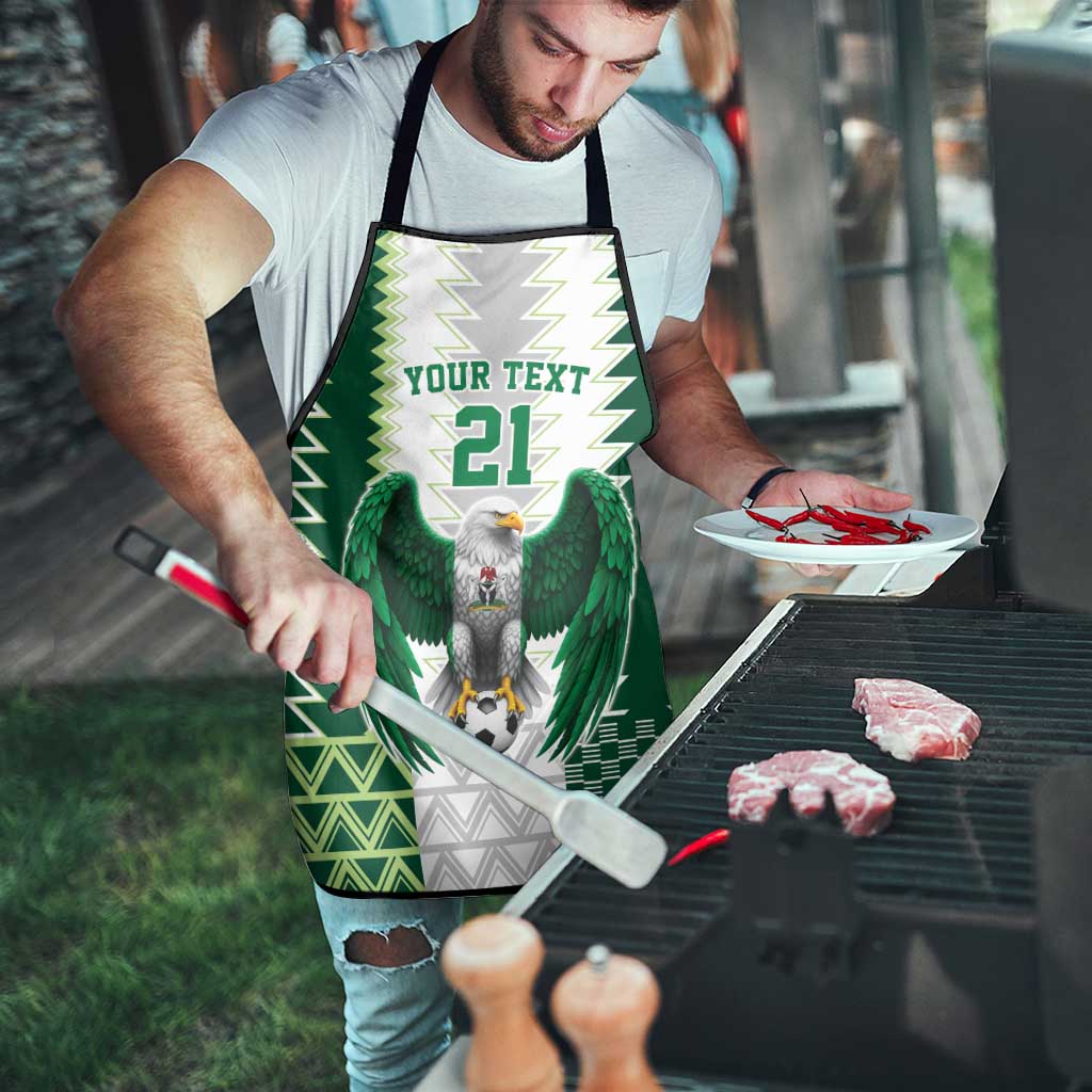 Nigeria Football Custom Apron Classic 20-21 Home Jersey - Wonder Print Shop