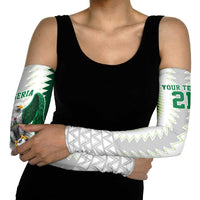 Nigeria Football Custom Arm Sleeves Classic 20-21 Home Jersey - Wonder Print Shop