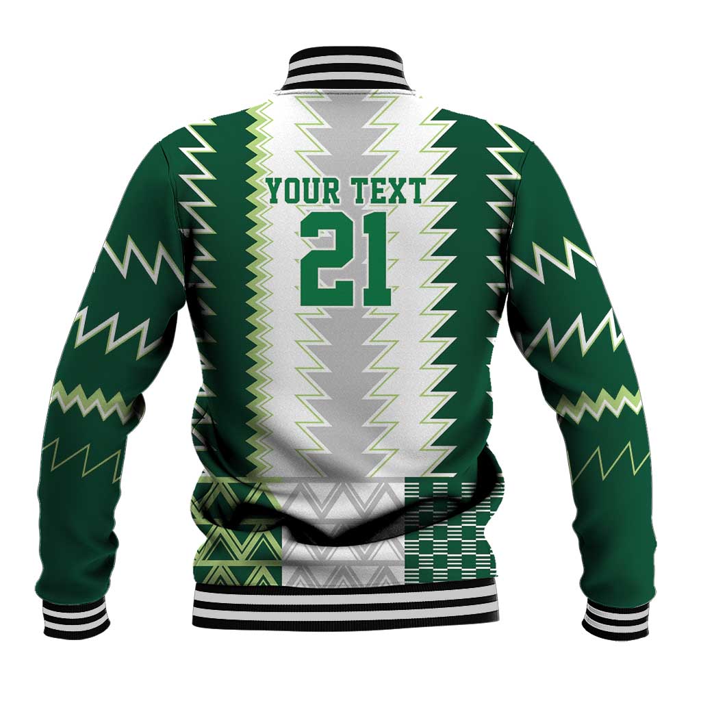 Nigeria Football Custom Baseball Jacket Classic 20-21 Home Jersey - Wonder Print Shop
