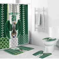 Nigeria Football Custom Bathroom Set Classic 20-21 Home Jersey - Wonder Print Shop