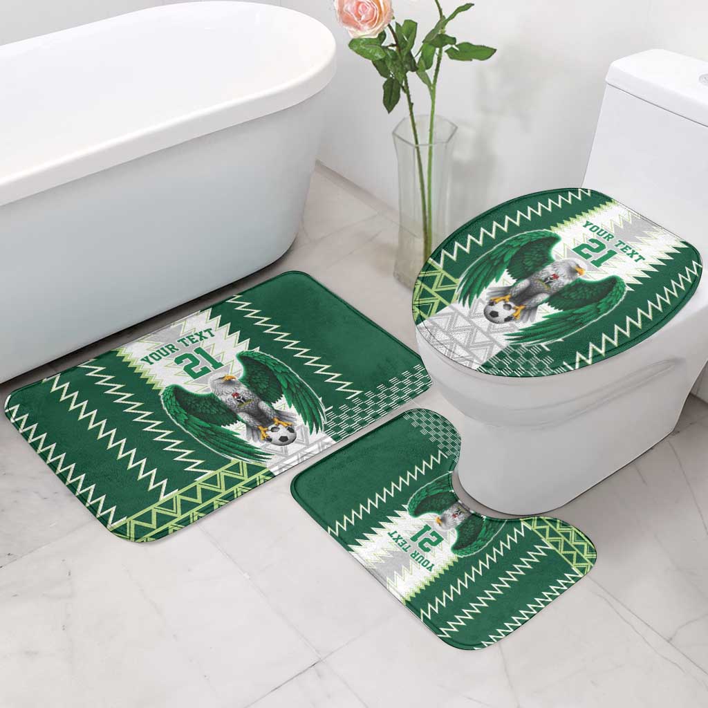Nigeria Football Custom Bathroom Set Classic 20-21 Home Jersey - Wonder Print Shop