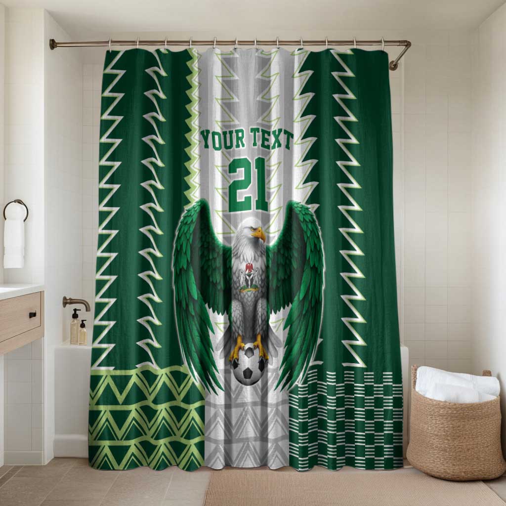 Nigeria Football Custom Bathroom Set Classic 20-21 Home Jersey - Wonder Print Shop