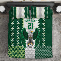 Nigeria Football Custom Bedding Set Classic 20-21 Home Jersey - Wonder Print Shop