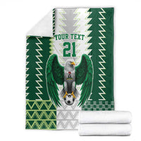 Nigeria Football Custom Blanket Classic 20-21 Home Jersey - Wonder Print Shop