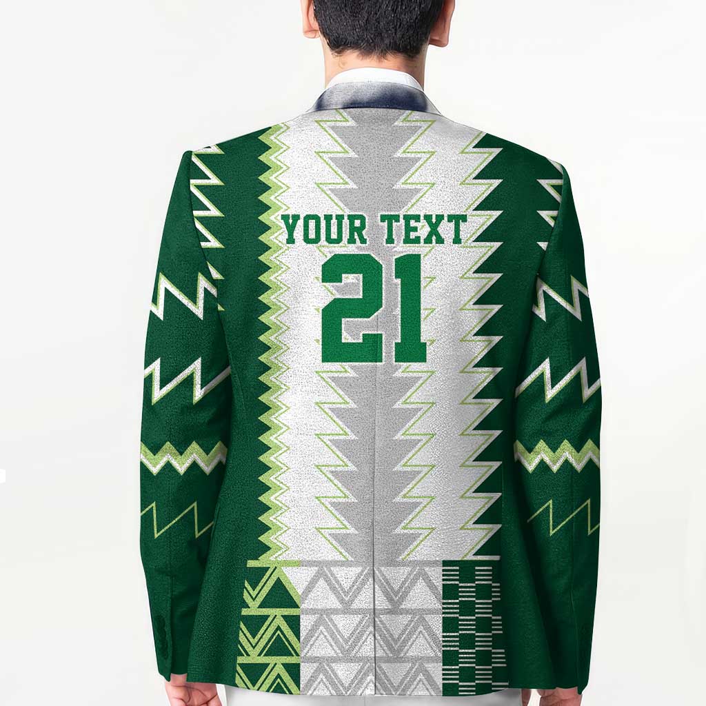 Nigeria Football Custom Blazer Classic 20-21 Home Jersey - Wonder Print Shop