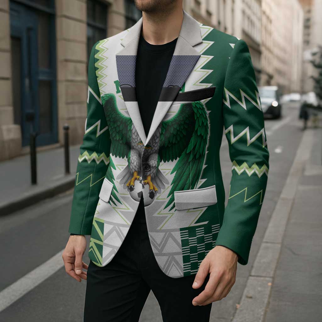 Nigeria Football Custom Blazer Classic 20-21 Home Jersey - Wonder Print Shop