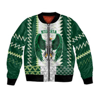 Nigeria Football Custom Bomber Jacket Classic 20-21 Home Jersey - Wonder Print Shop