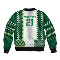 Nigeria Football Custom Bomber Jacket Classic 20-21 Home Jersey - Wonder Print Shop