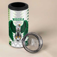 Nigeria Football Custom 4 in 1 Can Cooler Tumbler Classic 20-21 Home Jersey - Wonder Print Shop