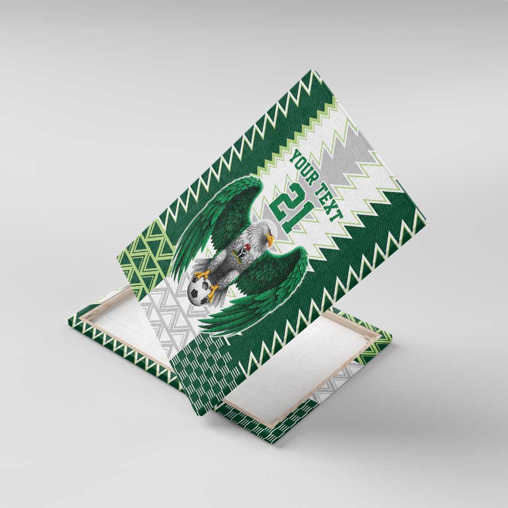 Nigeria Football Custom Canvas Wall Art Classic 20-21 Home Jersey - Wonder Print Shop