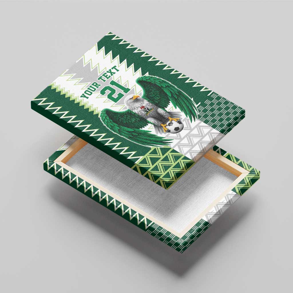 Nigeria Football Custom Canvas Wall Art Classic 20-21 Home Jersey - Wonder Print Shop