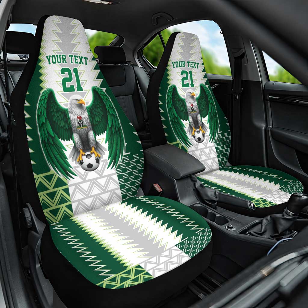 Nigeria Football Custom Car Seat Cover Classic 20-21 Home Jersey - Wonder Print Shop