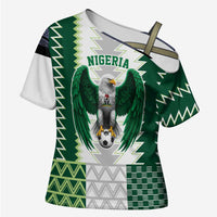 Nigeria Football Custom Cross Shoulder Shirt Classic 20-21 Home Jersey - Wonder Print Shop