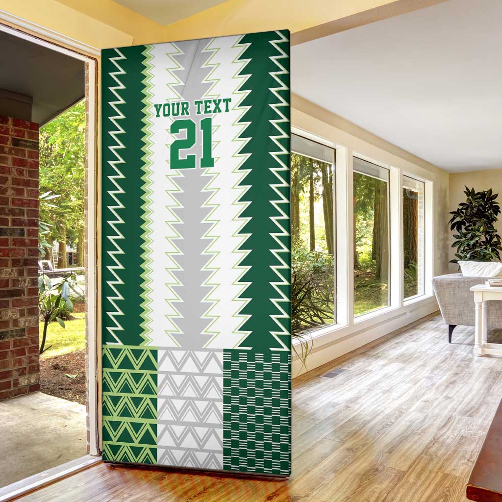 Nigeria Football Custom Door Cover Classic 20-21 Home Jersey - Wonder Print Shop