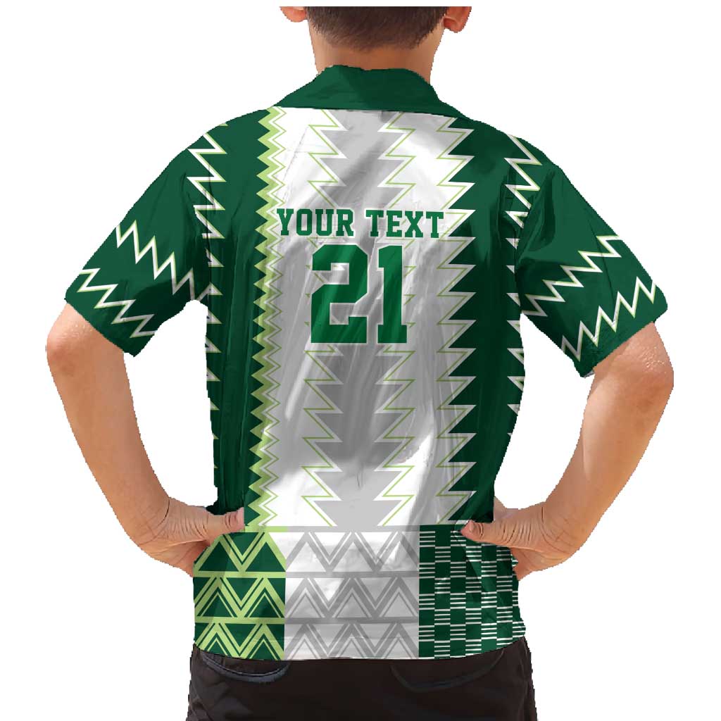 Nigeria Football Custom Family Matching Mermaid Dress and Hawaiian Shirt Classic 20-21 Home Jersey - Wonder Print Shop