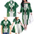 Nigeria Football Custom Family Matching Off The Shoulder Long Sleeve Dress and Hawaiian Shirt Classic 20-21 Home Jersey - Wonder Print Shop
