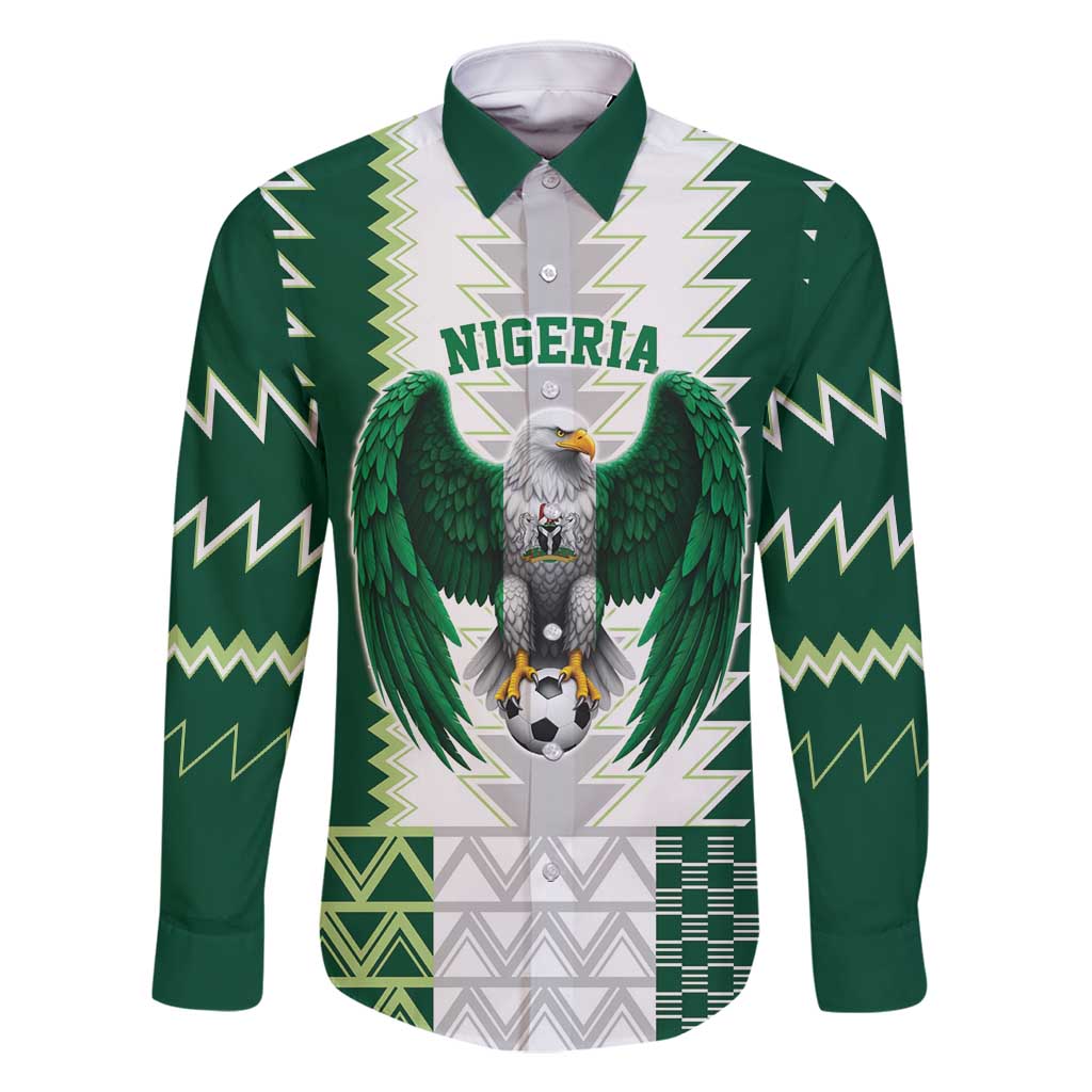 Nigeria Football Custom Family Matching Off Shoulder Short Dress and Hawaiian Shirt Classic 20-21 Home Jersey - Wonder Print Shop