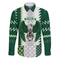 Nigeria Football Custom Family Matching Short Sleeve Bodycon Dress and Hawaiian Shirt Classic 20-21 Home Jersey - Wonder Print Shop