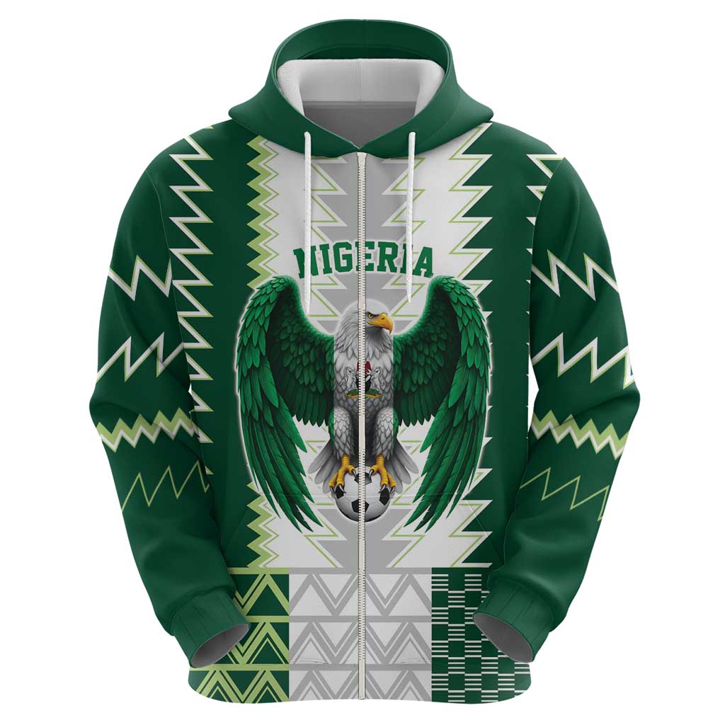 Nigeria Football Custom Hoodie Classic 20-21 Home Jersey - Wonder Print Shop