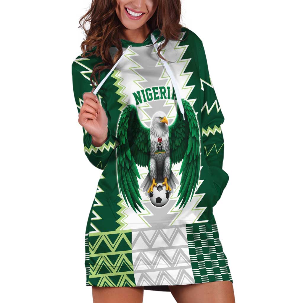 Nigeria Football Custom Hoodie Dress Classic 20-21 Home Jersey - Wonder Print Shop