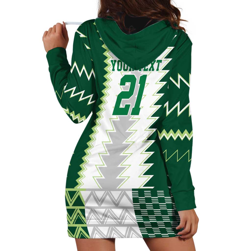 Nigeria Football Custom Hoodie Dress Classic 20-21 Home Jersey - Wonder Print Shop