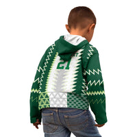 Nigeria Football Custom Kid Hoodie Classic 20-21 Home Jersey - Wonder Print Shop