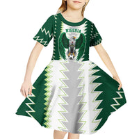 Nigeria Football Custom Kid Short Sleeve Dress Classic 20-21 Home Jersey - Wonder Print Shop