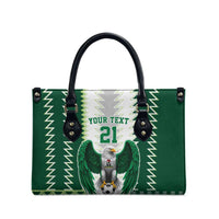 Nigeria Football Custom Leather Bag Classic 20-21 Home Jersey - Wonder Print Shop